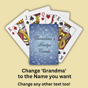 Name und Game-Großmutter-Brücke ändern Spielkarten