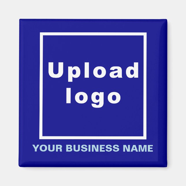 Name und Logo Blue Square Magnet (Vorne)