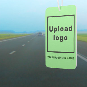 Name und Logo der Firma "Light Green Air Freshener Autolufterfrischer