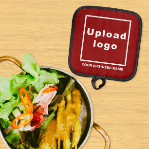 Name und Logo der Firma Red Pot Inhaber Topflappen