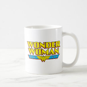 Name und Logo von Wonder Woman Tasse