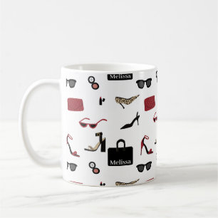 Name und Mode-Accessoires Girl Boss Kaffeetasse