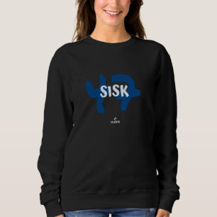 Name und Nummer Evan Sisk Kansas City Baseball MLB Sweatshirt