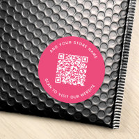 Name und Website QR-Code hinzufügen Benutzerdefini