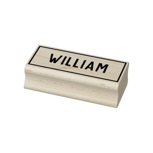 Name von William Gummistempel (Stempel)