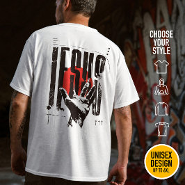 Name vor allem Name Jesus Grunge moderne Strassenm T-Shirt