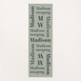 Name Wiederholung benutzerdefinierter Yogamat-Mono Yogamatte