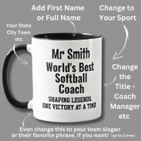 Name, Worlds Best Softball Coach - Legends