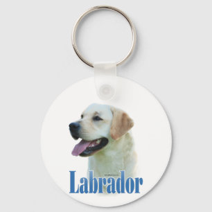 Name Yellow Labrador Retriever Schlüsselanhänger