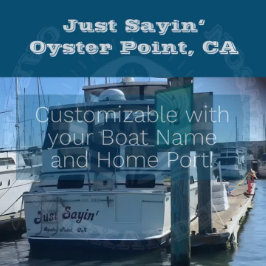 Name/Zuhause-Port des Schiffskapitän Fanny Pack Bauchtasche