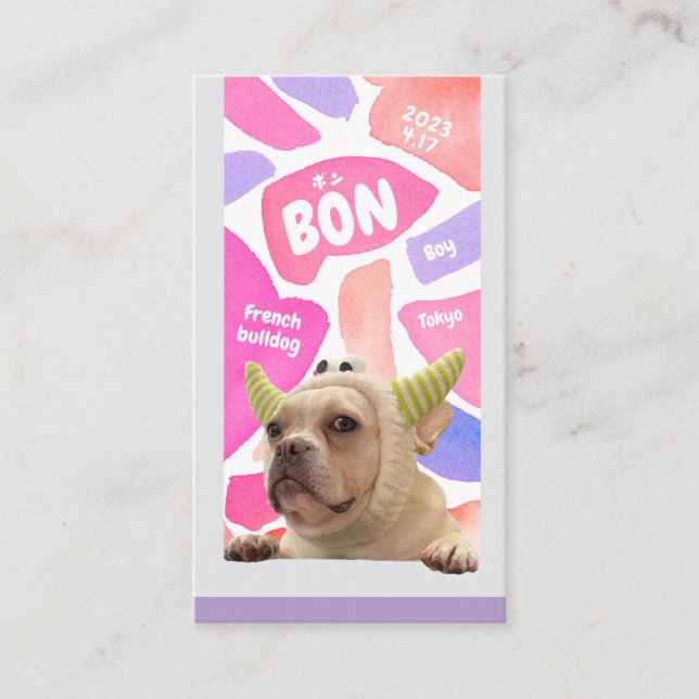 NameCard 7 Visitenkarte (Vorderseite)