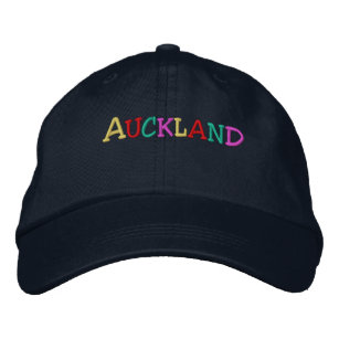 Namedrop Nation_Auckland mehrfarbig Bestickte Kappe