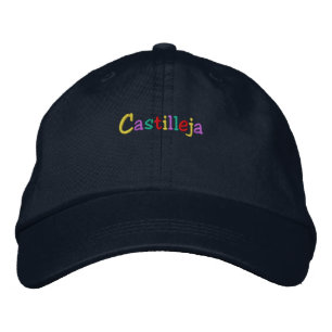 Namedrop Nation_Castilleja mehrfarbig Bestickte Kappe