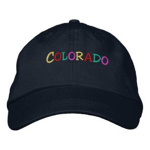 Namedrop Nation_Colorado mehrfarbig Bestickte Kappe