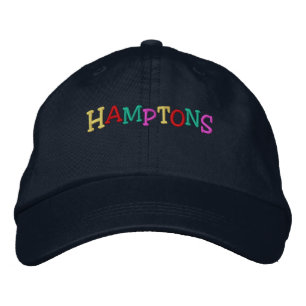 Namedrop Nation_Hamptons mehrfarbig Bestickte Baseballkappe