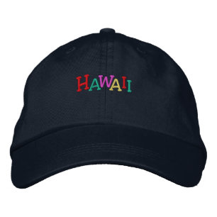 Namedrop Nation_Hawaii mehrfarbig Bestickte Kappe