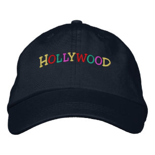 Namedrop Nation_Hollywood mehrfarbig Bestickte Kappe