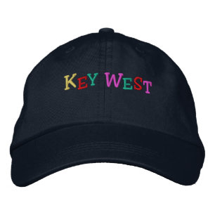 Namedrop Nation_Key West mehrfarbig Bestickte Kappe