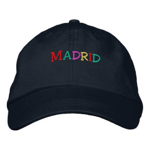 Namedrop Nation_Madrid mehrfarbig Bestickte Baseballkappe
