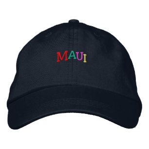 Namedrop Nation_Maui mehrfarbig Bestickte Kappe