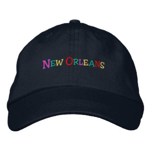 namedrop Nation_New Orleans mehrfarbig Bestickte Kappe