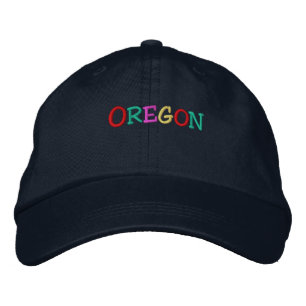 Namedrop Nation_Oregon mehrfarbig Bestickte Kappe
