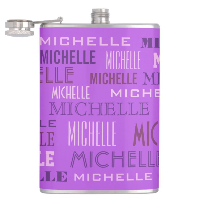 Nameflasche Flachmann (Geöffnet)