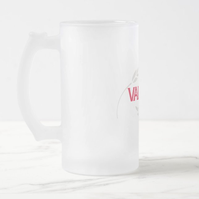 NameMug Mattglas Bierglas (Links)