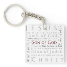 Namen der Jesus-Schlüsselkette