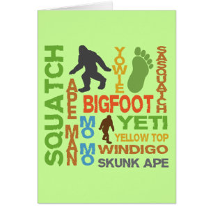 Namen für Bigfoot