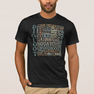 Namen für Bigfoot T-Shirt