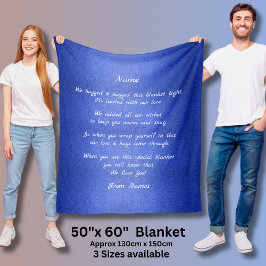 Namen hinzufügen, jeden Text ändern, den wir in di Fleecedecke