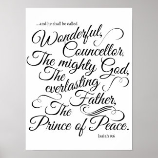 Namen Jesu Christi Poster