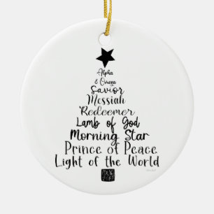 Namen Jesu/Gottes Weihnachtsschmuck