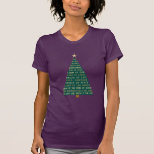 Namen Jesu Weihnachtsbaum T-Shirt