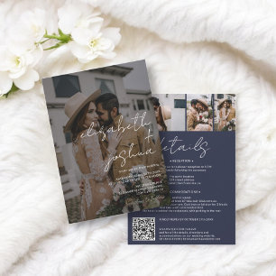 Namen Kalligraphie Marine 4 Foto alle in einer Hoc Einladung