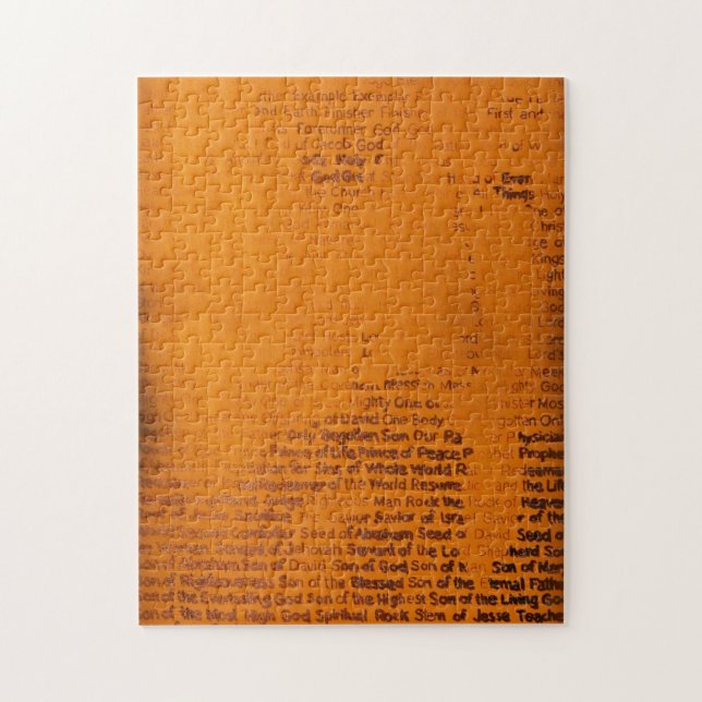 "Namen-" Puzzlespiel Puzzle (Vertikal)