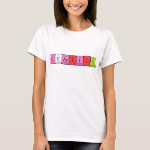 Namen-Shirt der periodischen Tabelle der T-Shirt