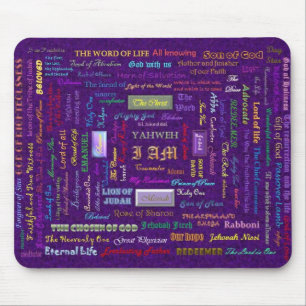 Namen von Gott mousepad
