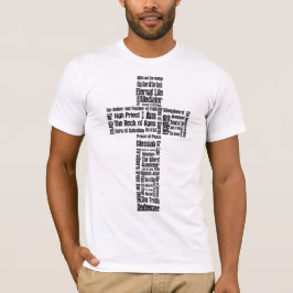 Namen von Jesus-Kreuz T-Shirt