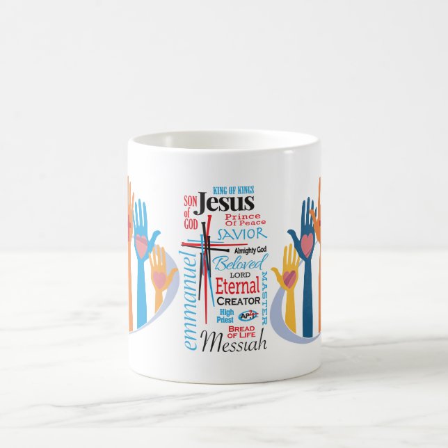 Namen von Jesus-Tasse Kaffeetasse (Mittel)
