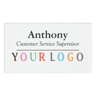 NamensAbzeichen-Magnet-kundenspezifisches Namenschild