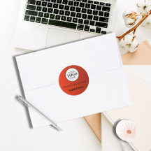 Namensaufkleber für Red Employee