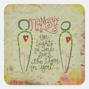 Namensaufkleber Quadratischer Aufkleber