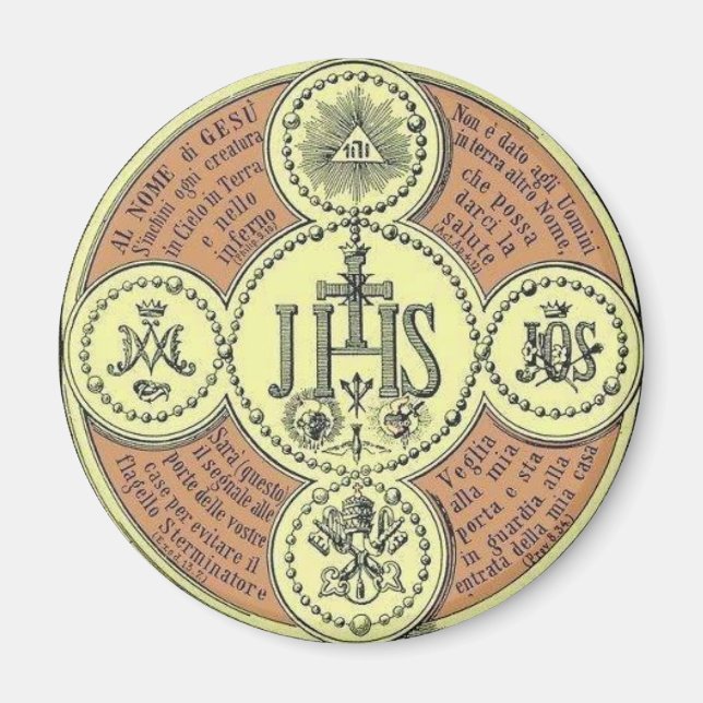 Namensemblem Magnet (Vorne)