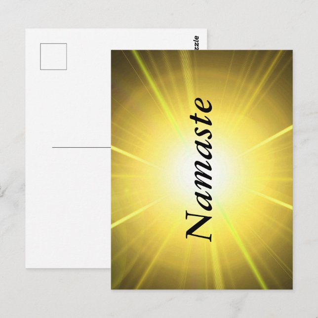 Namensgestaltung Postkarte (Vorne/Hinten)