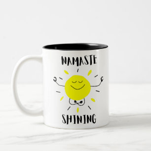 Namensglanz Zweifarbige Tasse