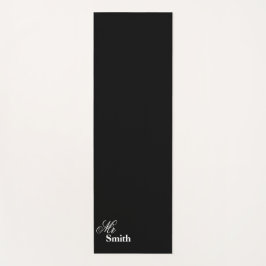 Namensherr Smith Black Yogamatte