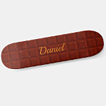 Namensinitialen für braune Kushion-Quadrate hinzuf Skateboard<br><div class="desc">Fügen Sie einen beliebigen Namen oder Initialen,  die Sie auf diesem tollen Design gewollt - In meinem Shop finden Sie viele personalisierte Skateboarddesigns und Skateboard T - Shirt,  Hoodies,  Backpacks,  Blankets und mehr.</div>