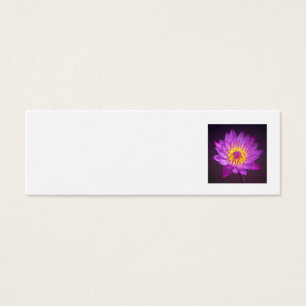 Namenskarte für den Hochzeitsplatz - Lotus-Blume